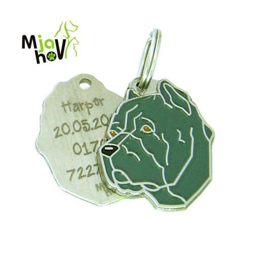 medaille-gravee-chien-cane-corso-gris.jpg Médaille chien, Médailles gravées pour chiens MjavHov, Pendentifs pour les chiens MjavHov, pendentifs, médaille gravée pour chiens, Médailles pour chiens, médaille chien gravure, médaille de rasse, pendentifs d identification, pendentifs pour les chiens, pendentifs chiens, pendentifs pour les animaux, pendentifs pour les chats, pendentif pour le chien, pendentifs pour les animaux domestiques, pendentifs gravés pour les chiens, pendentifs gravés